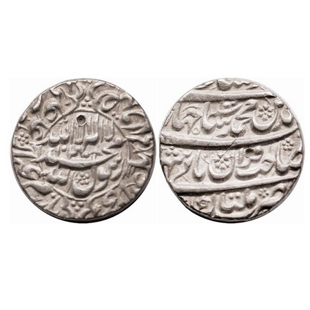 Shah Jahan I, Silver Rupee, 11.45g, Multan Mint, AH 1040, Kalima in circle area with four 