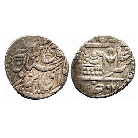 Bikanir, Silver Rupee, 11.37g, Dungar Singh, in the name of Queen Victoria, Bikanir Mint, 