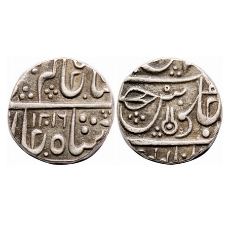 Indore, Silver Rupee, 11.22g, Ahalya Bai (AH 1179-1210 / 1765-1795 AD), Malharnagar Mint, 