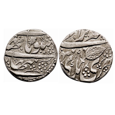 Kashmir, Silver Rupee, 10.88g, Gulab Singh (VS 1903-1913, 1846-1856 AD), Srinagar Mint, VS
