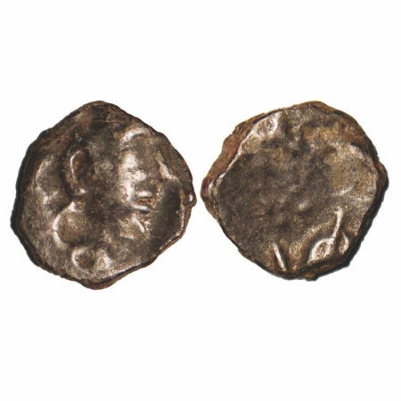 Satavahanas, Unknown local issuse Prakasha region, probably in satavana issues.? Lead coin