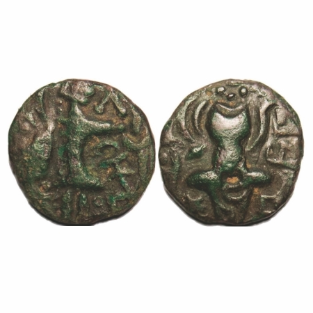 Kashmir Kidarite, very low Base Gold Dinar, in the name of Pratapaditya (500-600 AD), 6.08