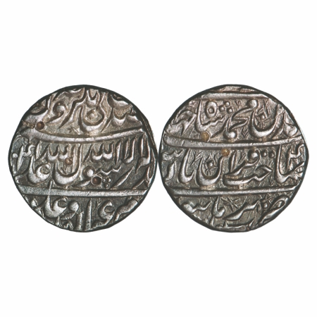 Shah Jahan I, Silver Rupee, 11.46g, Burhanpur Mint, AH (10)41 / 4 RY, names of four califs