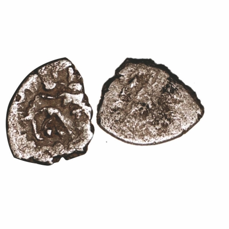 Punch Marked, attributed to 'Surashtra Janapada' (c.350-250 BC), ¼ Karshapana, Silver, 0.9