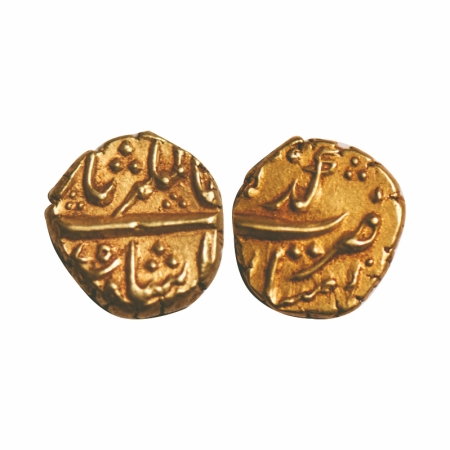 Alamgir II, Gold Pagoda, 3.33g, Imtiyazgarh Mint, this was the mughal name of the south in