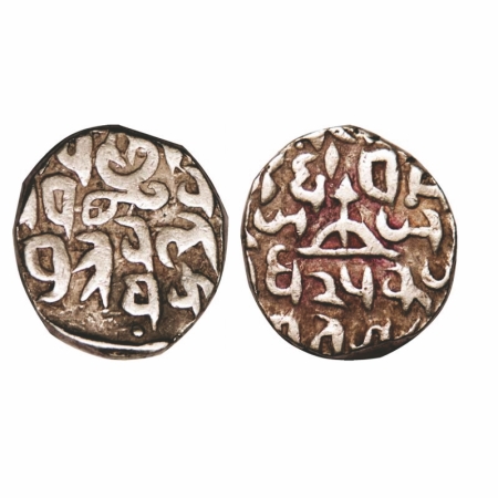 Gwalior, Silver Rupee, 10.60g, Jai Singh (1798-1816 AD), Jaynagar (Bajrangarh) Mint, Year 