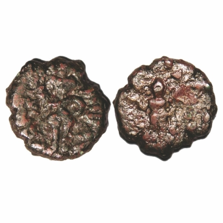 Post Sunga / Pre Kaniska, Die-struck (About 100BC-130AD), Vatsa - Kaushambi, Monarchical C