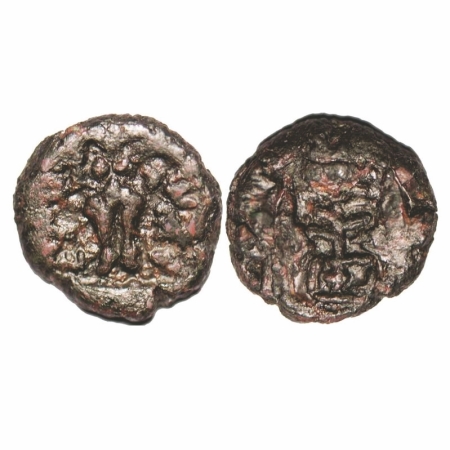 Post Sunga, (100BC-130AD), Vatsa- Kaushambi, Monarchical Coinage, jethabhuti, Copper, 5.20
