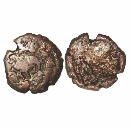 Post Sunga, (100BC-130AD), Vatsa- Kaushambi, Monarchical Coinage,Jethamitra , Copper, 5.57