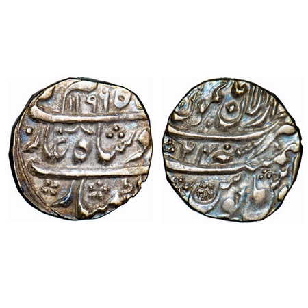 Jammu, Silver Rupee, 10.09g, Ranjit Dev (AH 1155-1194 / 1742-1780 AD), Jammu Dar ul Aman M