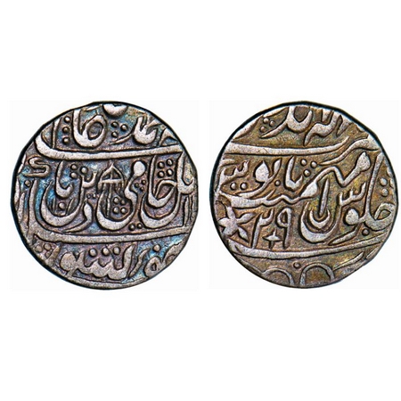 Bharatpur, Silver Rupee, 10.90, Ranjit Singh, Mahindarpur Mint, in the name of Shah Alam I