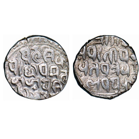 Gwalior, Silver Rupee, 10.49g, Jai Singh (1798-1816 AD), Jaynagar (Bajrangarh) Mint, Year 