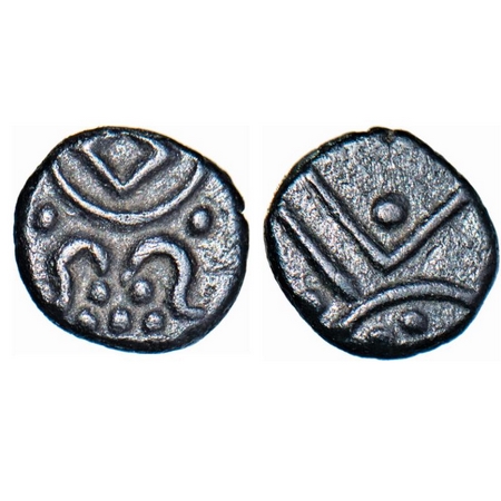Travancore, Silver Chukram, 0.38g, Anizham Thirunal Marthanda Varma (ME 904-933 / 1729-175