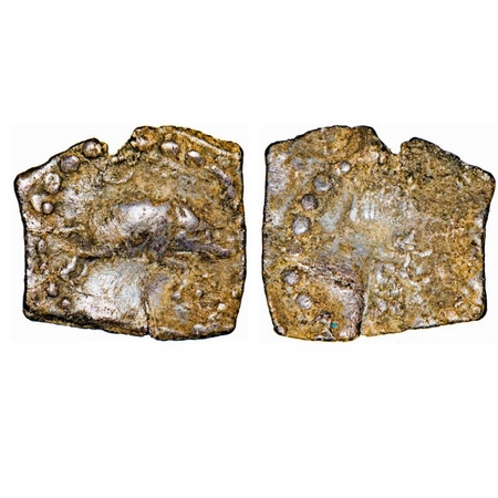 Post Gupta, Lead, 2.17g, 15.93x17.14mm, Obv: Boar charging to right within a dotted border