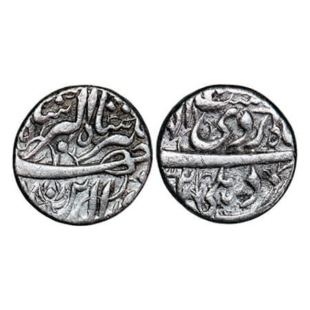 Jahangir, Silver Rupee, 11.25g, Delhi Mint, AH (10)32, Month Ardibihisht. KM 145.6. Very F