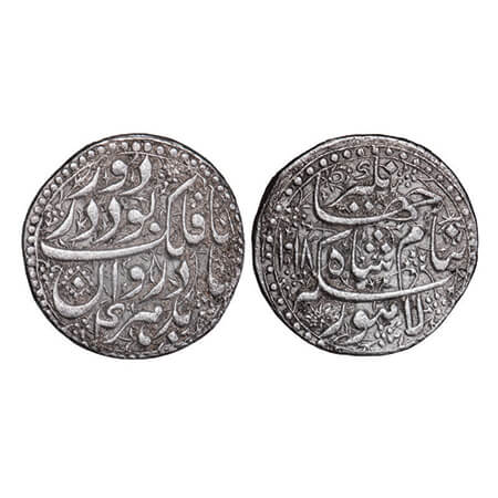 Jahangir, Silver Heavy Rupee, 13.96g, 25% overweight hence known as 'Sawai' Rupee, AH 1018