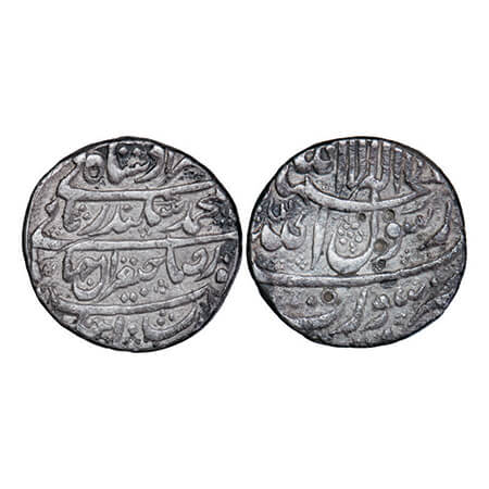Murad Bakhsh (AH 1068; 1658 AD), Silver Rupee, 11.36g, Surat Mint, Ahad RY, the Second Sik