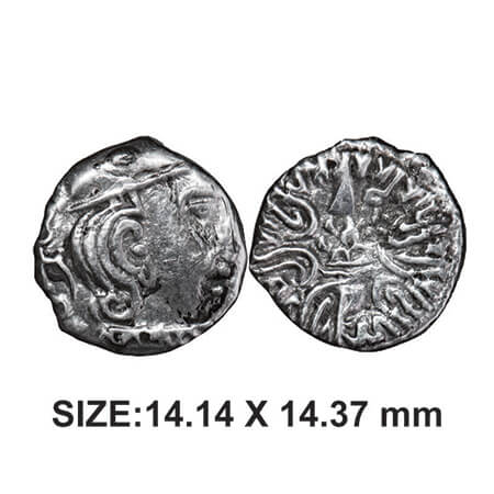 Western Kshatrapas, Kardamaka family, Svami Rudrasena III son of Svami Rudradaman II (348-