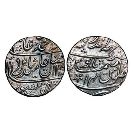 Bharatpur, Silver Rupee, 11.09g, Kehri Singh, Braj Indrapur Mint, AH 1185/14 RY, INO Shah 