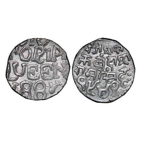 Bundi, Silver Rupee, 11.14g, Ram Singh, VS 1844/1941 AD, INO Queen Victoria & Ram Singh. K