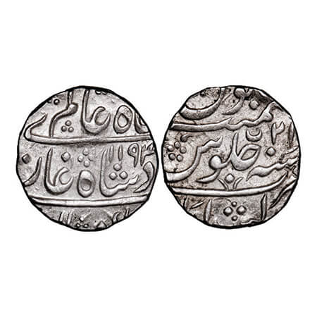 Hyderabad, Silver Rupee, 11.27g, Nizam Ali Khan (AH 1175-1218 / 1761-1803 AD), Daulatabad 