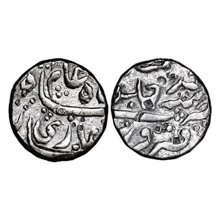 Hyderabad Feudatory Firoznagar, Silver Rupee, 11.20g, INO Shah Alam II, Firoznagar Mint, A