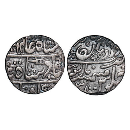 Jodhpur, Silver Rupee, 11.38g, early Issue INO Shah Alam II, Dar ul Mansur Jodhpur (pseudo