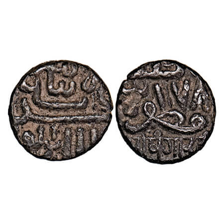 Kutch, Silver Kori, 2.34g, Khengarji II, INO Muzaffar Shah III, AH 978. Rajgor. 51.1. Very