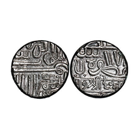 Kutch, Silver Kori, 4.68g, Deshalji I, INO Muzaffar Shah III AH 978. Rajgor 92.1. Very Fin