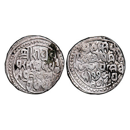 Bajranggarh, Silver Rupee, 10.76g, Jai Singh (AH 1212-1234, 1797-1818 AD), Jai Nagar Mint,
