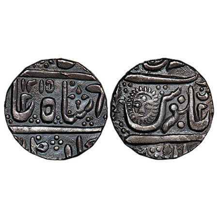 Indore, Silver Rupee, 11.21g, Jaswant Rao (AH 1213-1226 / 1798-1811 AD), Malharnagar Mint,