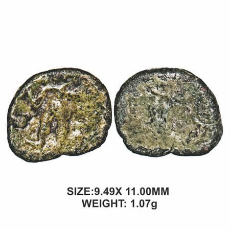 Ancient Gujarat Region, (c.1st - 2nd century AD), Copper, 1.07g, Uninscribed and Unattribu
