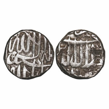 Akbar, Silver ½ Rupee, 5.55g, (Mulher type) AH (967), Kalima type. KM Unlisted. Very Fine,