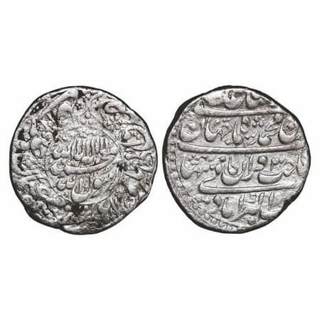 Shah Jahan I, Silver Rupee, 11.37g, Akbarabad Mint, AH 1040 / 3 RY, name of four caliphs a