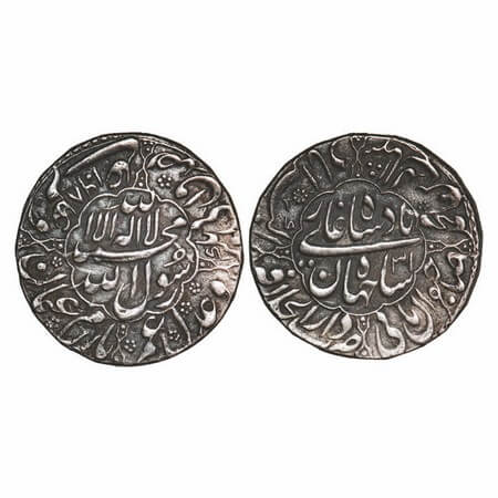 Shah Jahan I, Silver Rupee, 11.39g, Dar Ul Khilafat Akbarabad Mint, AH 1068 / 31 RY, name 