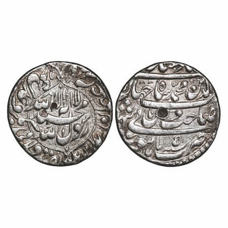 Shah Jahan I, Silver Rupee, 11.31g, Lahore Mint, AH 1041 / 5 RY, name of four caliphs and 