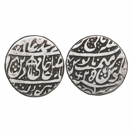 Rohilkhand, Silver Rupee, 10.80g, Faizullah Khan, Qasbah Panipat Mint, INO Shah Alam II, A