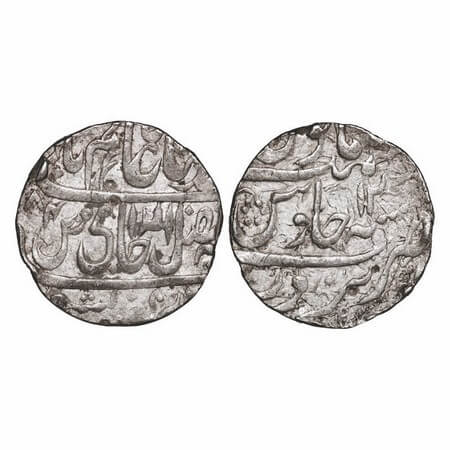 Narwar, Silver Rupee, 11.13g, Mahadji Rao (AH 1175-1209 / 1761-1794 AD), Narwar Mint, AH (