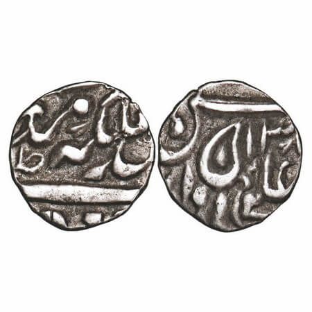 Tonk, Silver 1/8 Rupee, 1.39g, Muhammad Ibrahim Ali Khan (AH 1284-1349 / 1868-1930AD), INO