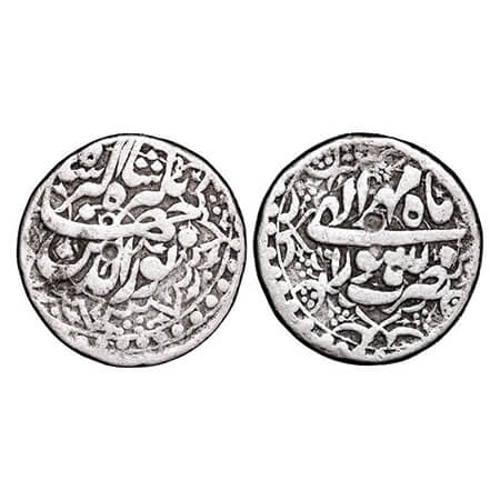 Jahangir, Silver Rupee, 11.20g, Lahore Mint, RY 6, Month 'Mihr', with ornamental border on