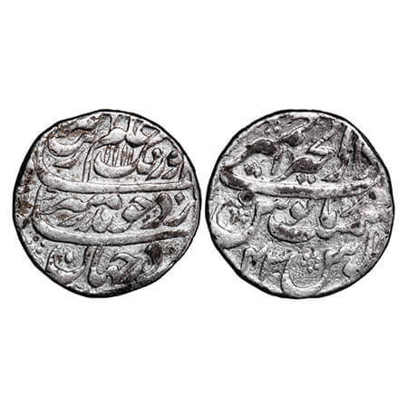 Aurangzeb, Silver Rupee, 11.40g, Dar ul Khair Ajmer Mint, AH 1111/43 RY. KM 300.5. About V