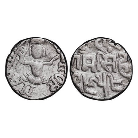 Bundi, Silver Rupee, 10.64g, Ram Singh, VS 1959 (1902 AD), INO Edward VII (error in 'V' of
