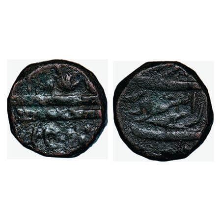 Gwalior, Copper Paisa, 18.33g, Daulat Rao Sindhia ( 1794-1827 AD), Dar ul Sarur Burhanpur 