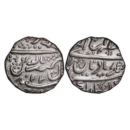 Jaisalmir, Silver Rupee, 10.53g, Ranjit Singh (AH 1263-1281; 1846-1864 AD), Akhey Shahi, I