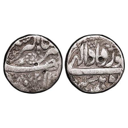 Jahangir, Silver Rupee, 11.23g, Delhi Mint, AH (10)37/13 RY, Month 'Khurdad', flowers adde