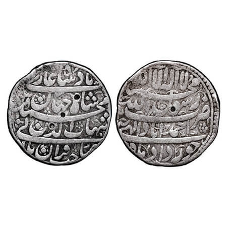 Shah Jahan I, Silver Rupee (broad flan), 11.32g, Ahmadabad Mint, Ilahi type, Month Khurdad