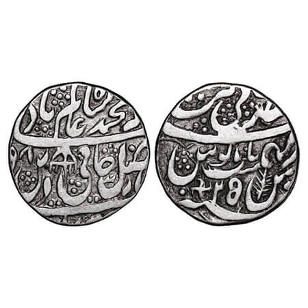 Rohilkhand, Silver Rupee, 10.73g, Faizullah Khan, Qasbah Panipat Mint, INO Shah Alam II, A