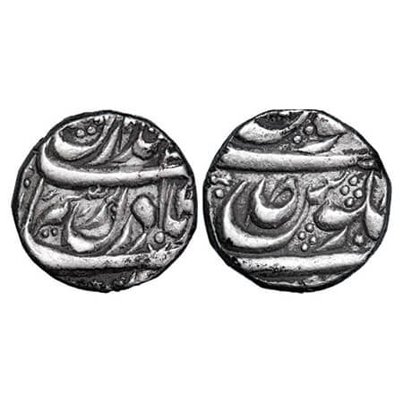 Kaithal, Silver Rupee, 11.04g, Bhailal Singh (1781-1819 AD), INO Ahmad Shah Durrani, 'Suad