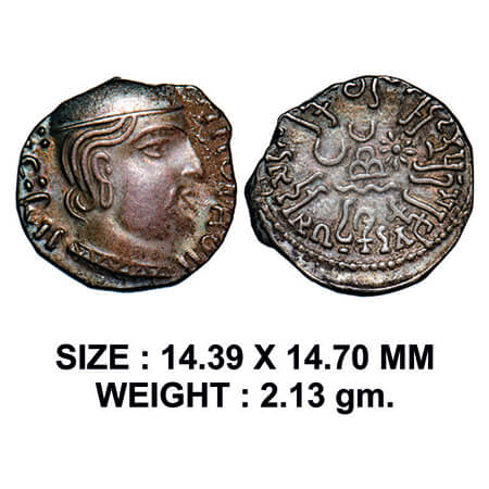 Western Kshatrapas, Kardamaka Dynasty, Rudrasimha I (c. 177-198 AD), son of Rudradaman I, 