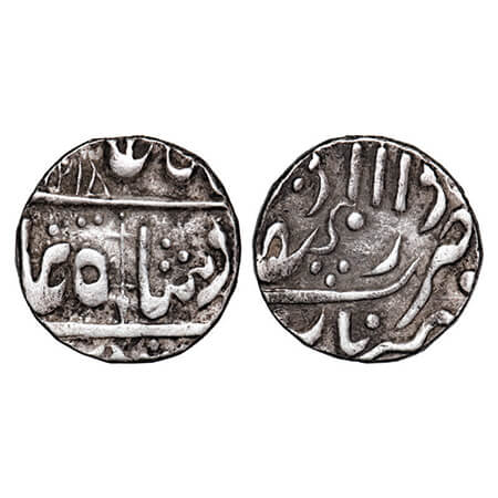 Jodhpur, Silver Rupee, 11.25g, Dar ul masur Jodhpur (Pali) Mint, INO Shah alam II, AH (1)2
